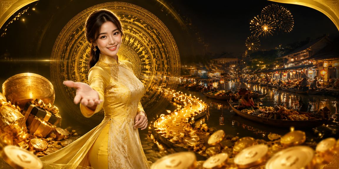 Người chơi thư giãn giải trí casino tại Cần Thơ trong trang phục áo dài truyền thống